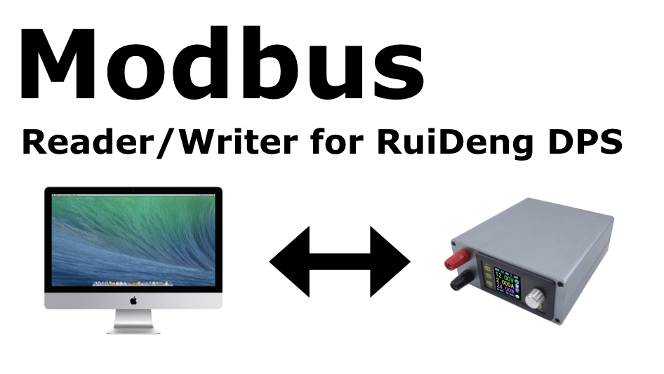 Modbus API Generator to Access RuiDeng DPS Power Supply